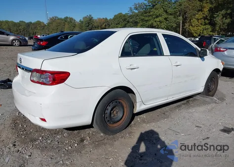 2013 Toyota Corolla L from USA, damaged, VIN 5YFBU4EE3DP224934